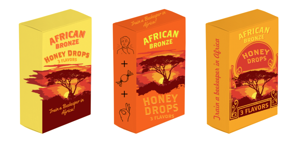 Honey drop box ideas