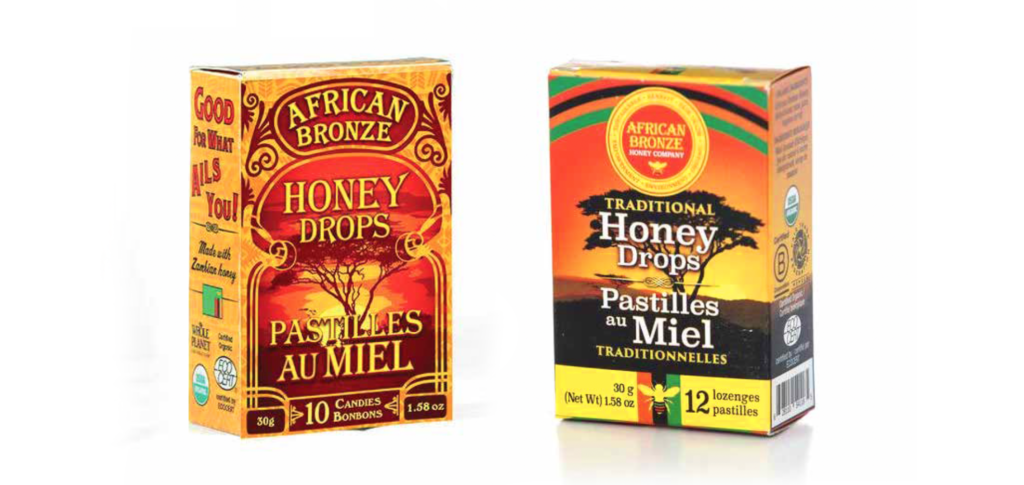Updated honey drops box